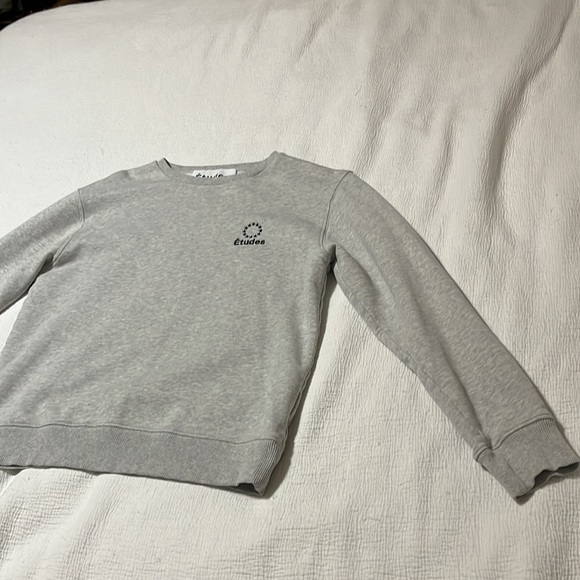 Etudes Crewneck Sweater with Global Etudes logo/print embroidered on garment - Picture 2 of 3